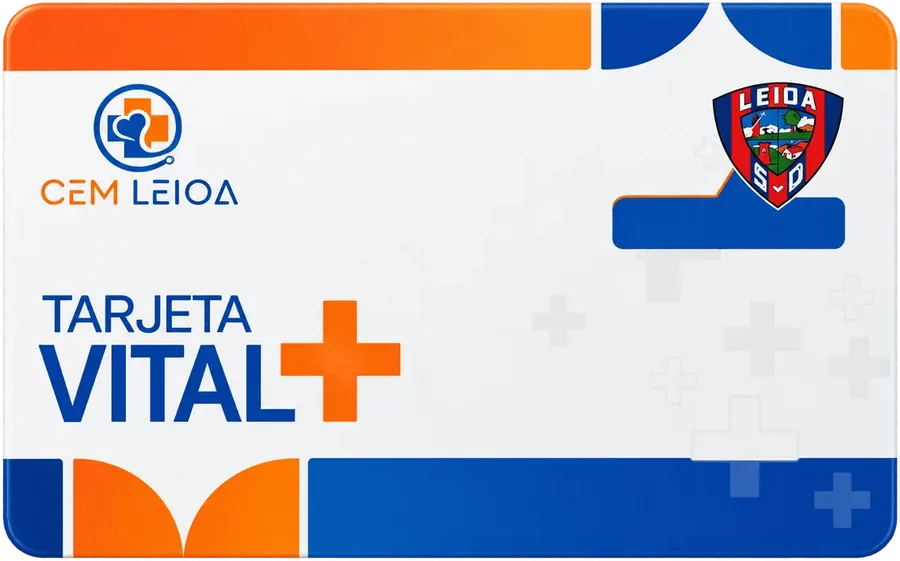 Tarjeta Vital+ del centro médico CEM Leioa
