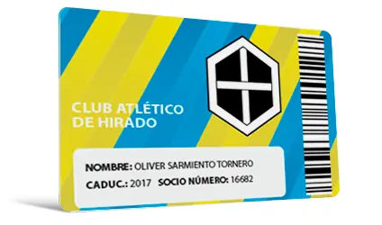 tarjetas pvc plásticas