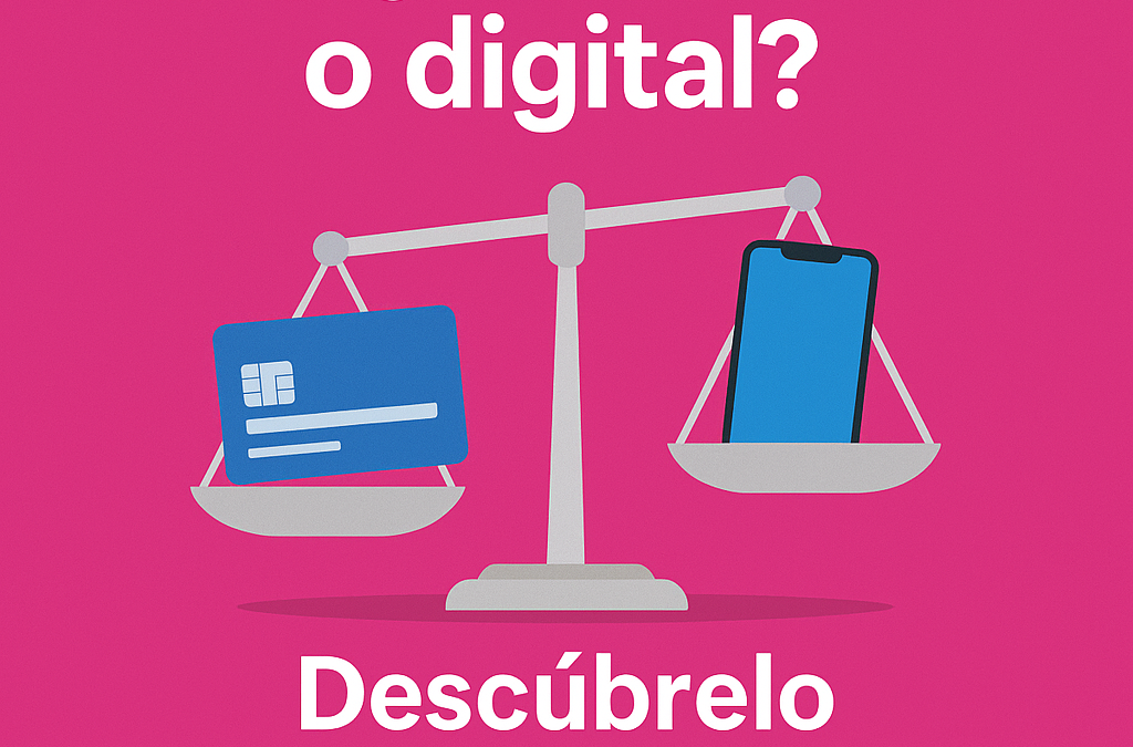 ¿Tarjetas plásticas o soluciones 100 % digitales? Cuándo cada opción tiene sentido