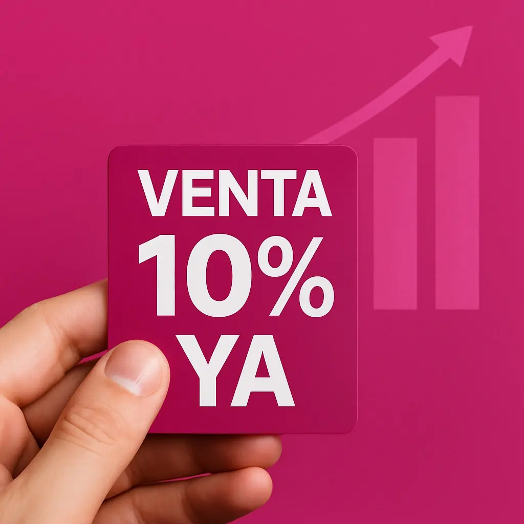 Tarjetas plásticas como herramienta de ventas