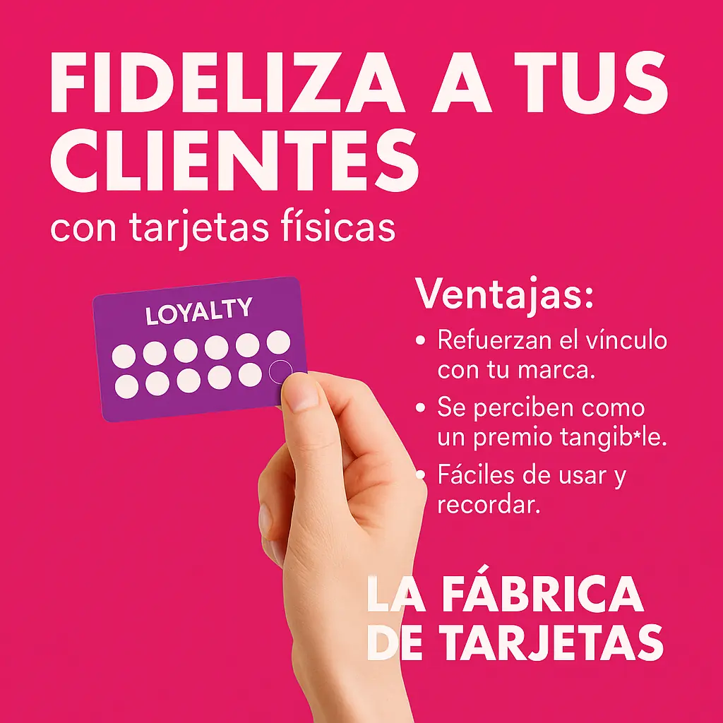 fidelización con tarjetas
