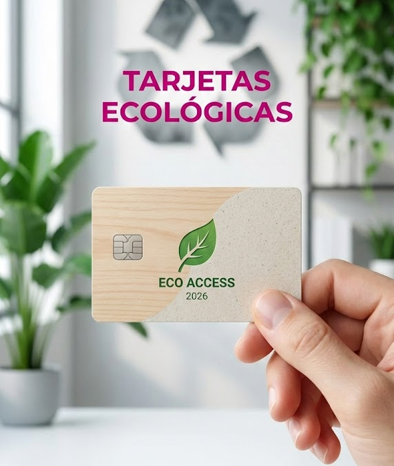 Tarjetas PVC Ecológicas y Biodegradables: La guía técnica de sostenibilidad 2026
