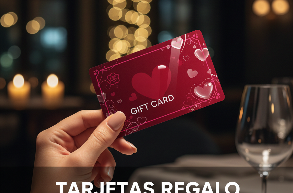San Valentín para empresas: ideas de tarjetas regalo para parejas
