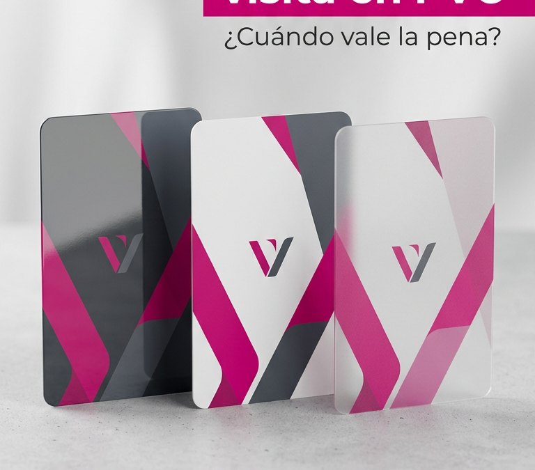 Tarjetas de visita en PVC: cuándo vale la pena y cuándo no (guía honesta)